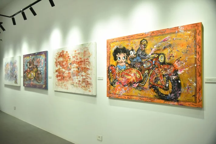 Refresh by Samir Tamari at Maya Art Space